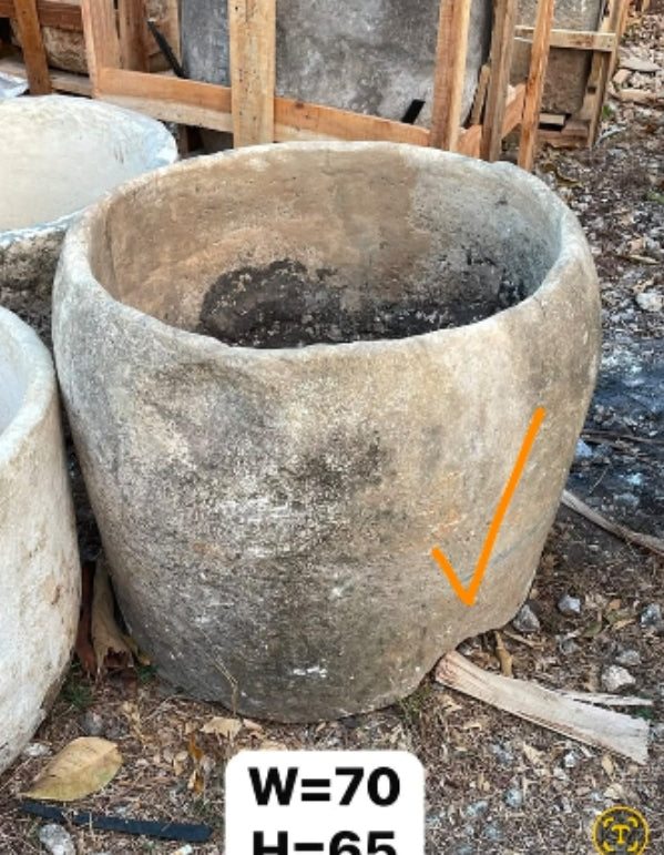 Vintage Limestone Trough J120 70x70x65