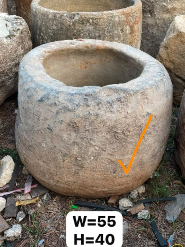 Vintage Limestone Trough J118 55x55x40cm