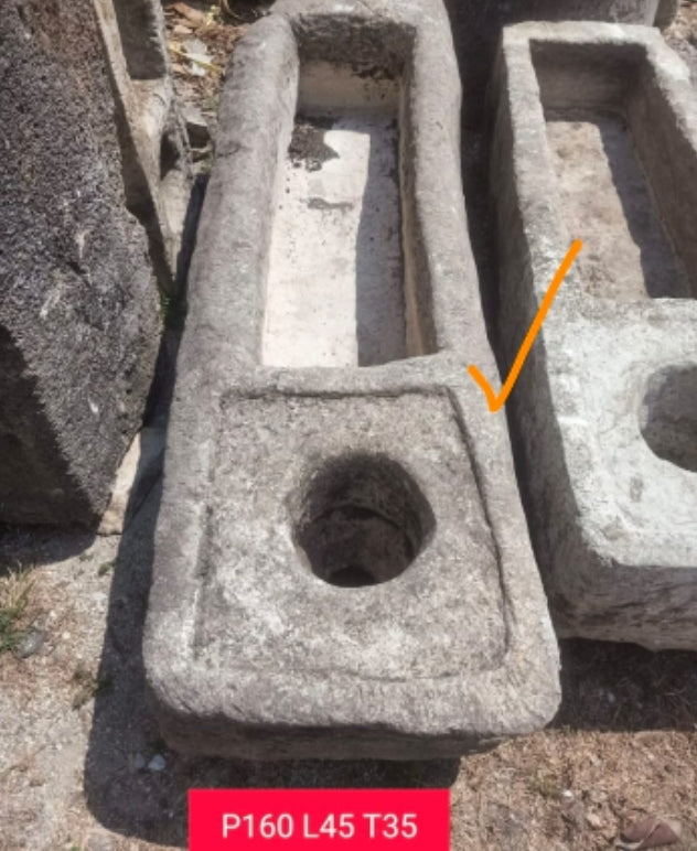 Vintage Limestone Trough J107 160x45x35