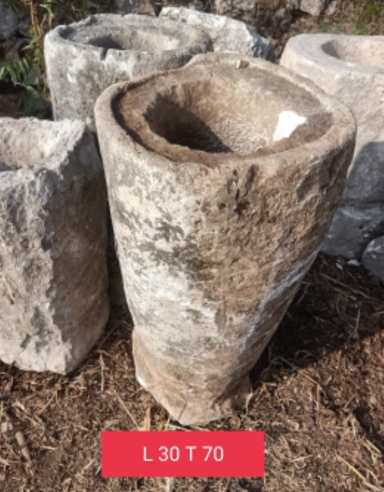 Vintage Limestone Trough J106 30x30x70