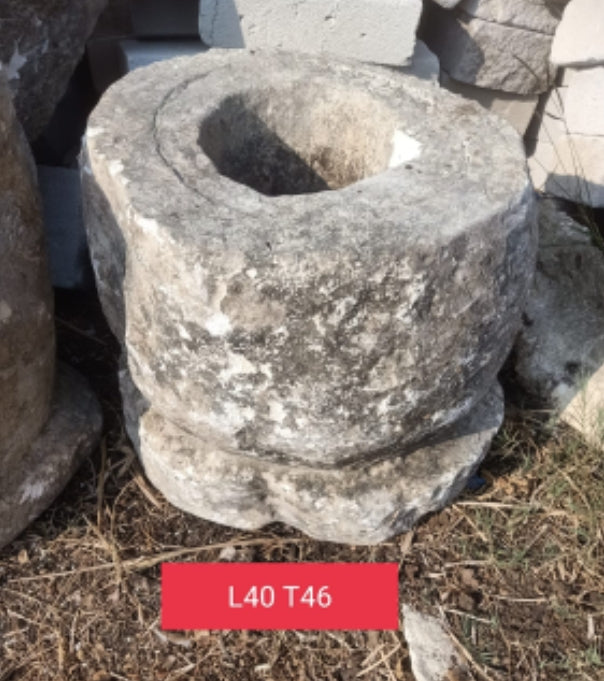 Vintage Limestone Trough J104 40x40x46cm