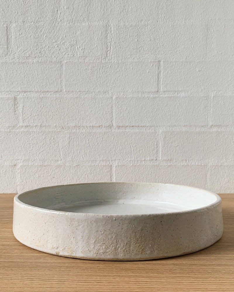 White Serve stacking dish