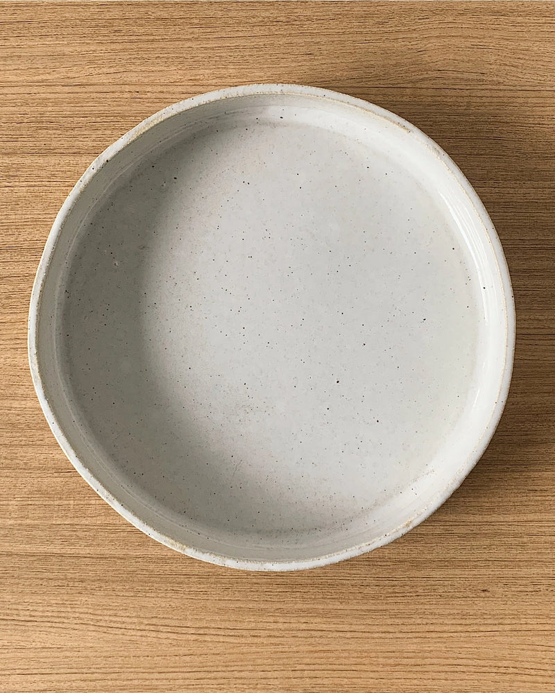 White Serve stacking dish