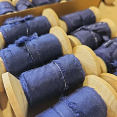 Silk Habotai Ribbon #43 MIDNIGHT