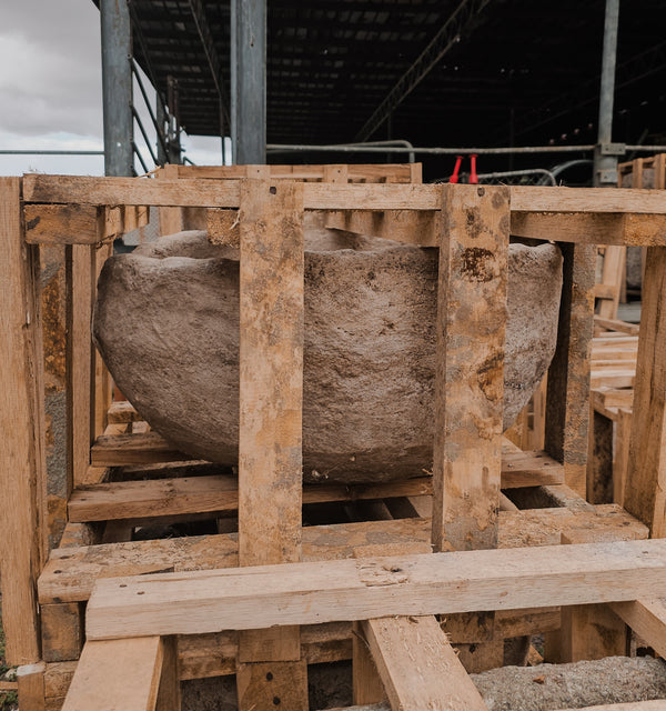 Vintage limestone trough #A29