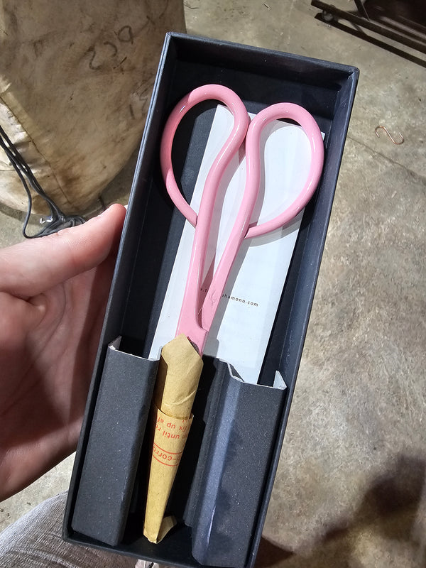 Toyama Hamono floral scissors