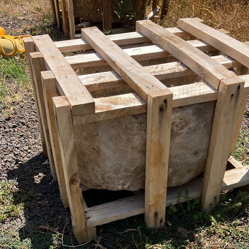 Vintage limestone trough A24