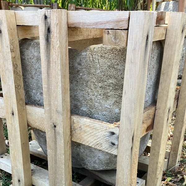 Vintage limestone trough A12