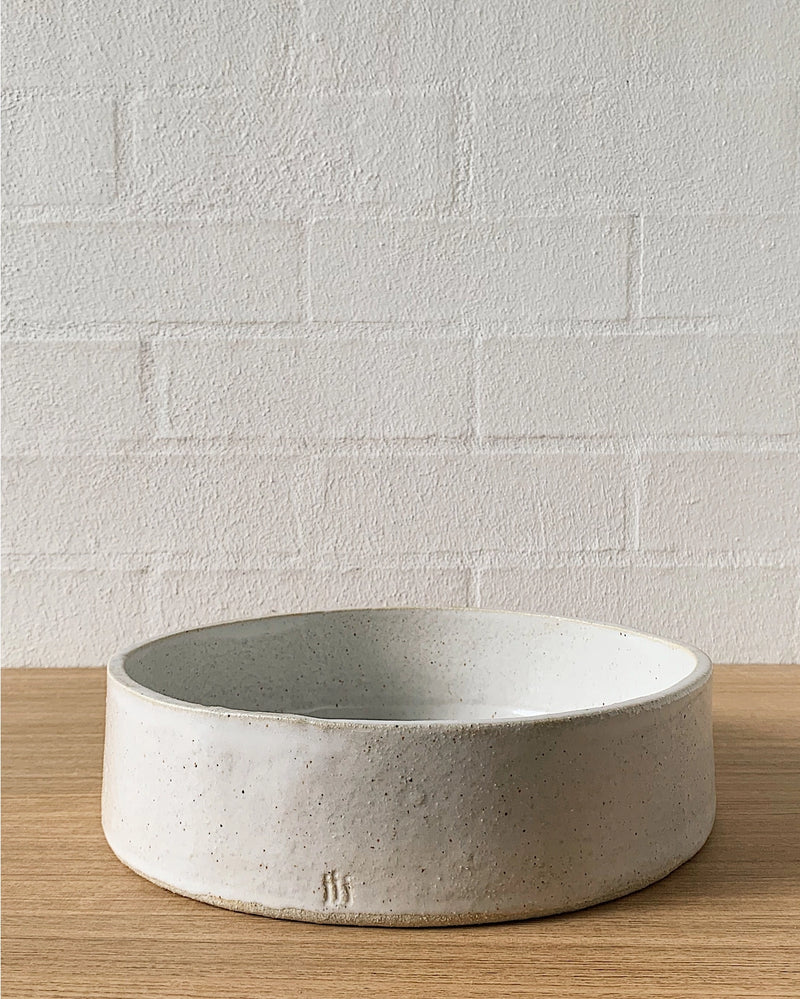 White Serve stacking dish