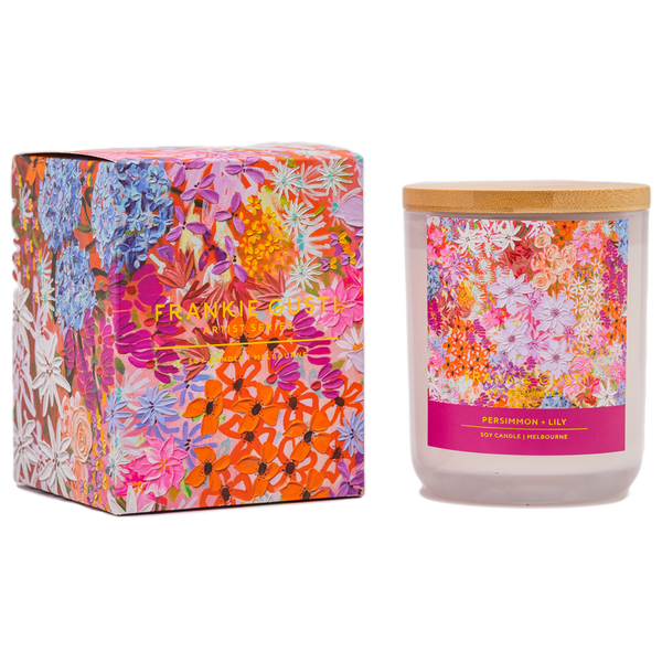 ARTIST SERIES | PERSIMMON + LILY | CANDLE | frankie gusti