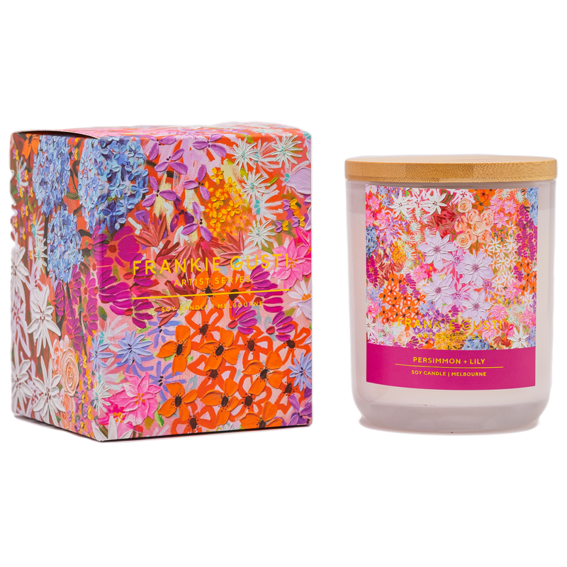 ARTIST SERIES | PERSIMMON + LILY | CANDLE | frankie gusti