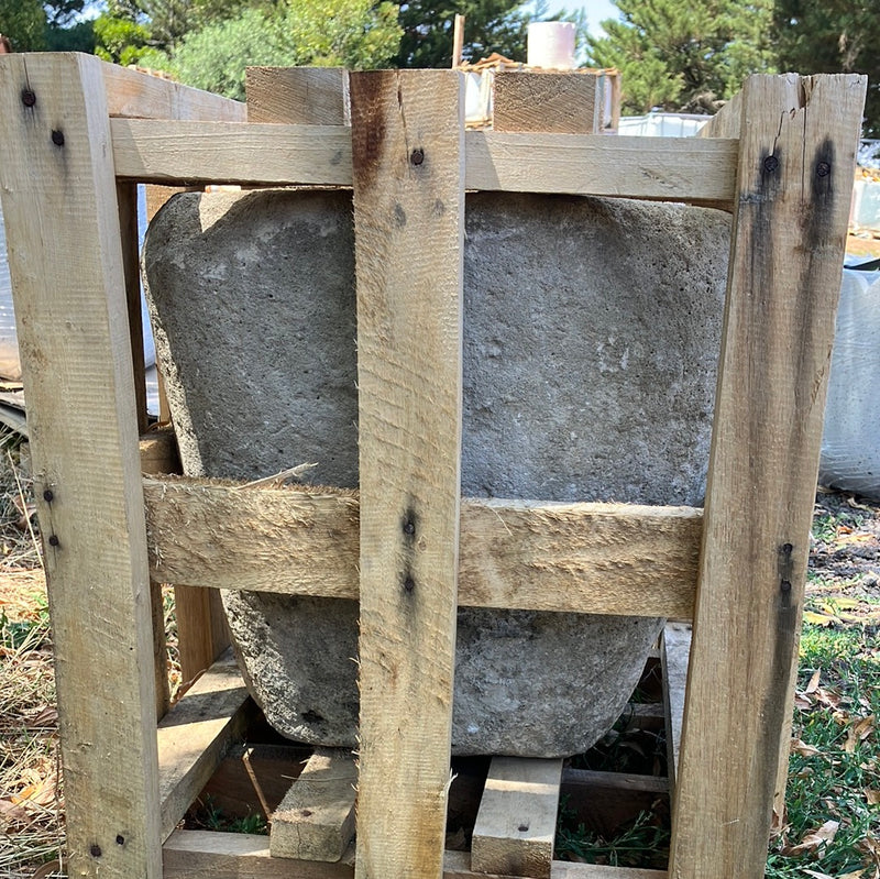 Vintage limestone trough A12