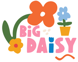 Vintage pot – Big Daisy