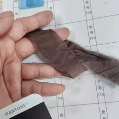 Silk Habotai Ribbon #32 Chocolate