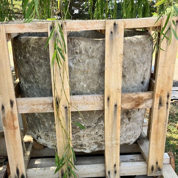 Vintage limestone trough A14