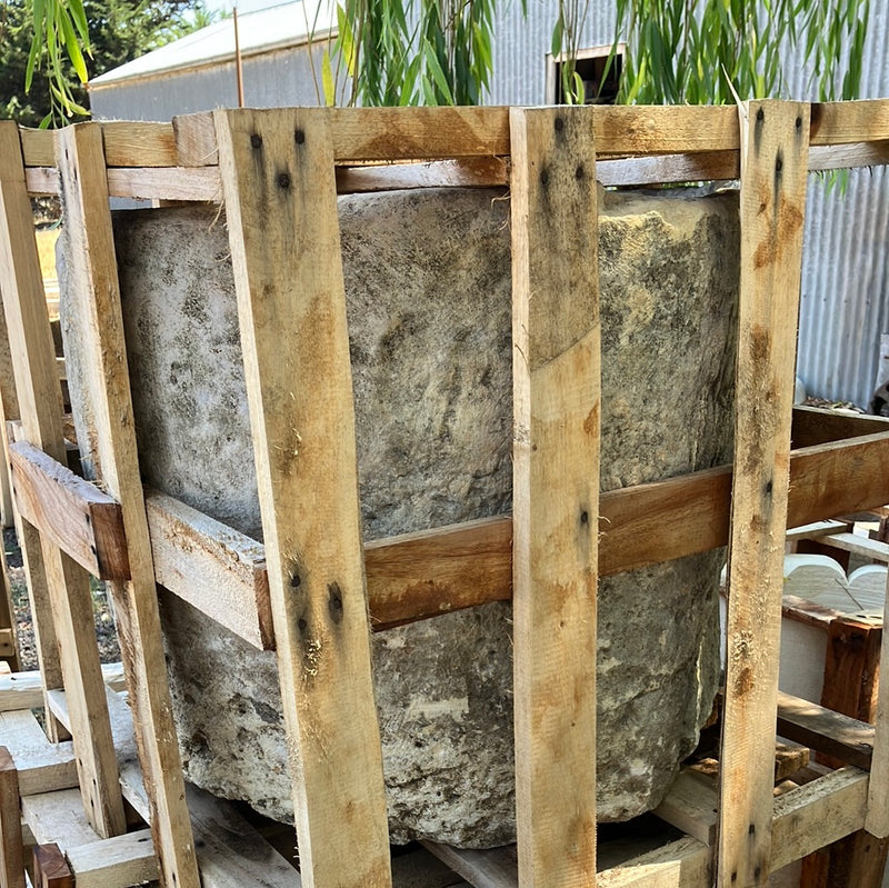 Vintage limestone trough A14