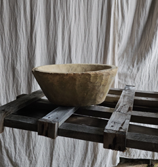 Vintage limestone dish C44-54