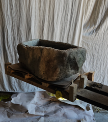 Vintage limestone trough C2