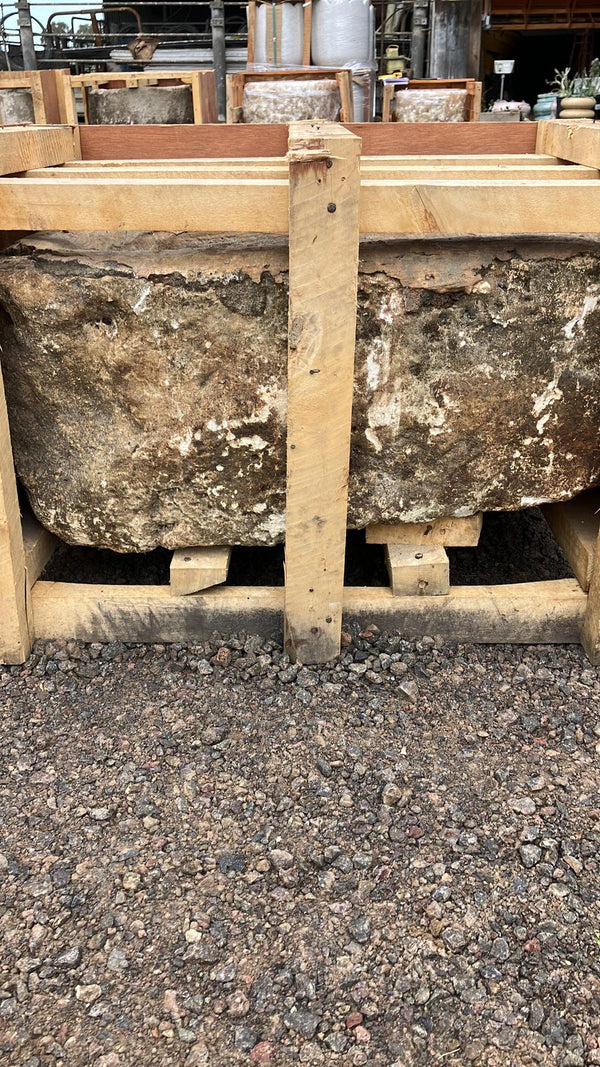 Vintage limestone trough #13