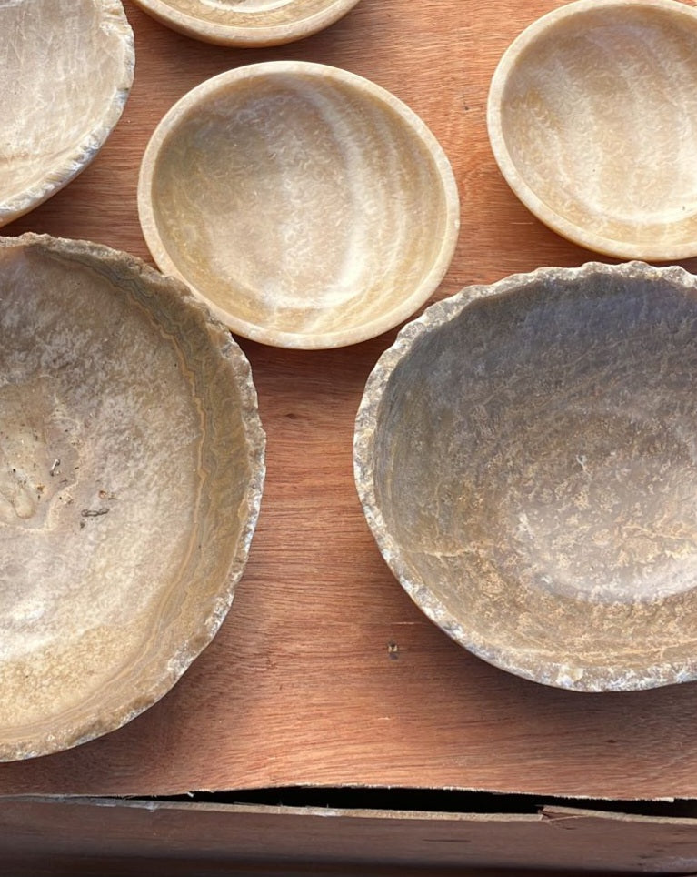 Onyx bowls