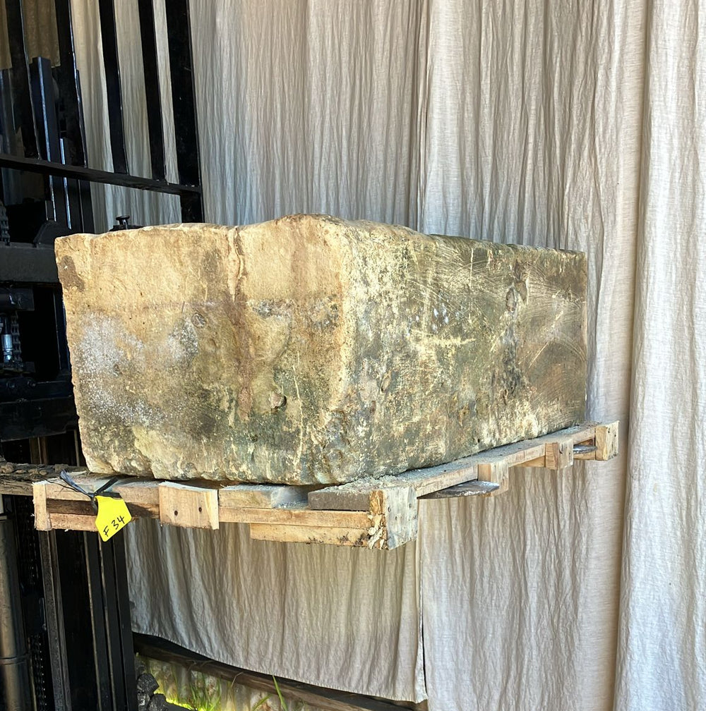 Vintage Limestone Trough F34 100x50x36cm H