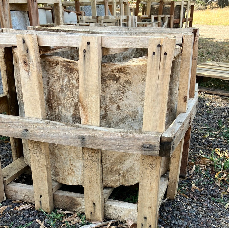 Vintage limestone trough A40