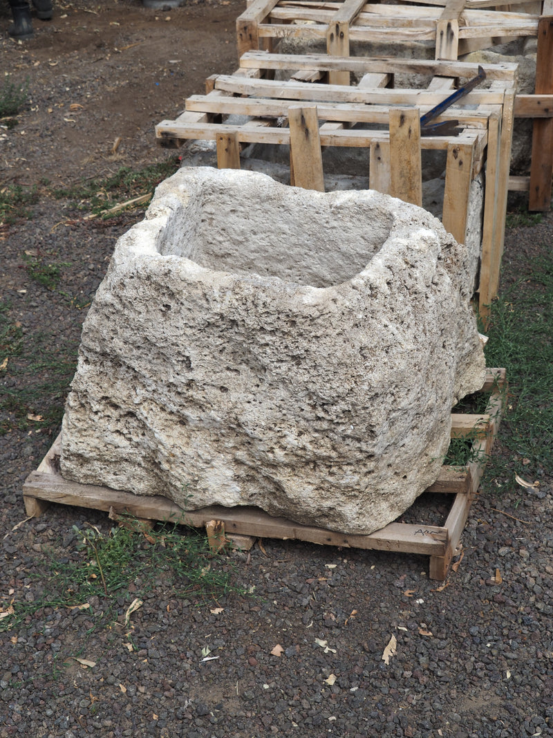 Vintage limestone trough A45