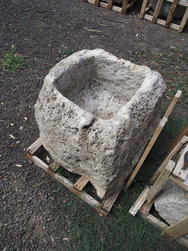 Vintage limestone trough A45