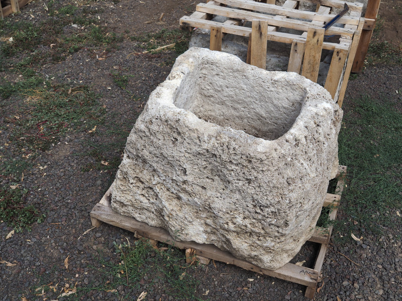 Vintage limestone trough A45