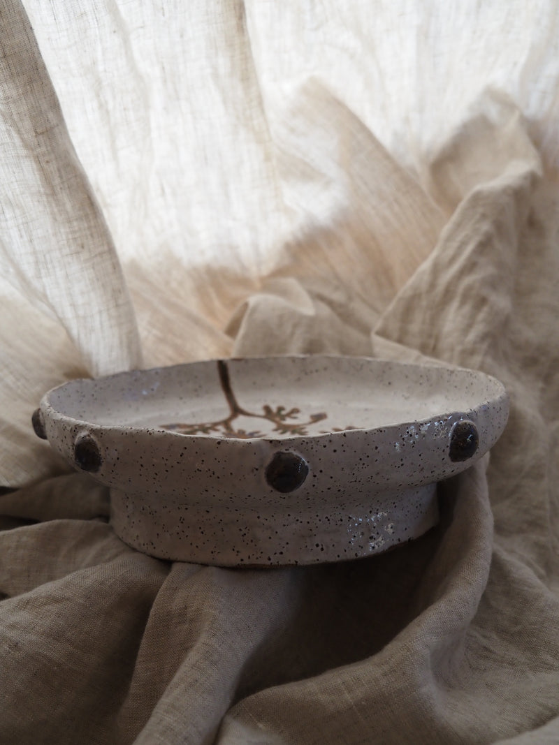Blue flower bowl