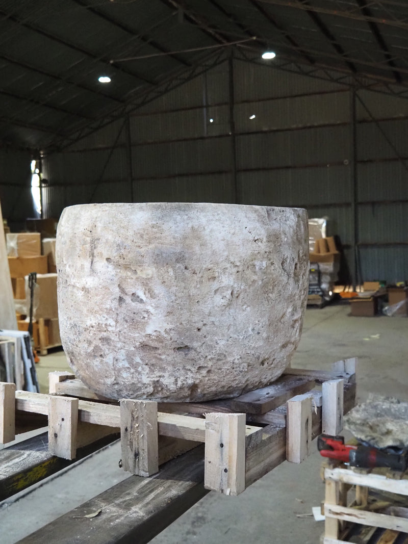 Vintage limestone trough A32