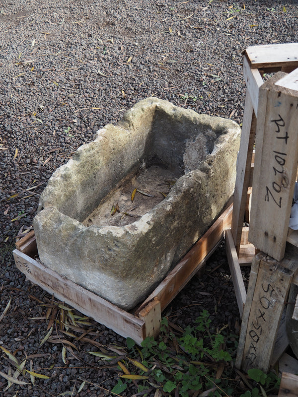 Vintage limestone trough B3