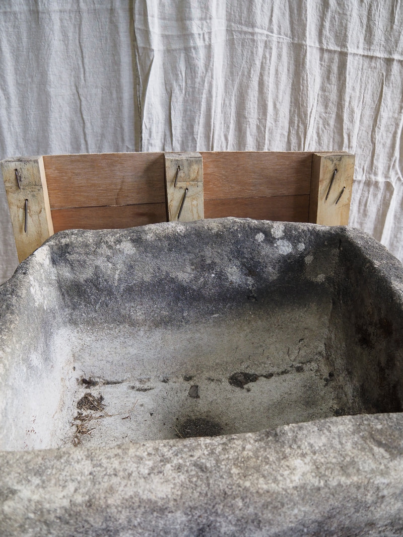 Vintage limestone trough #16