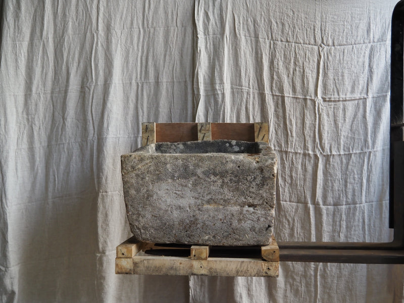 Vintage limestone trough #16