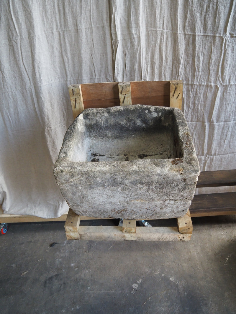 Vintage limestone trough #16