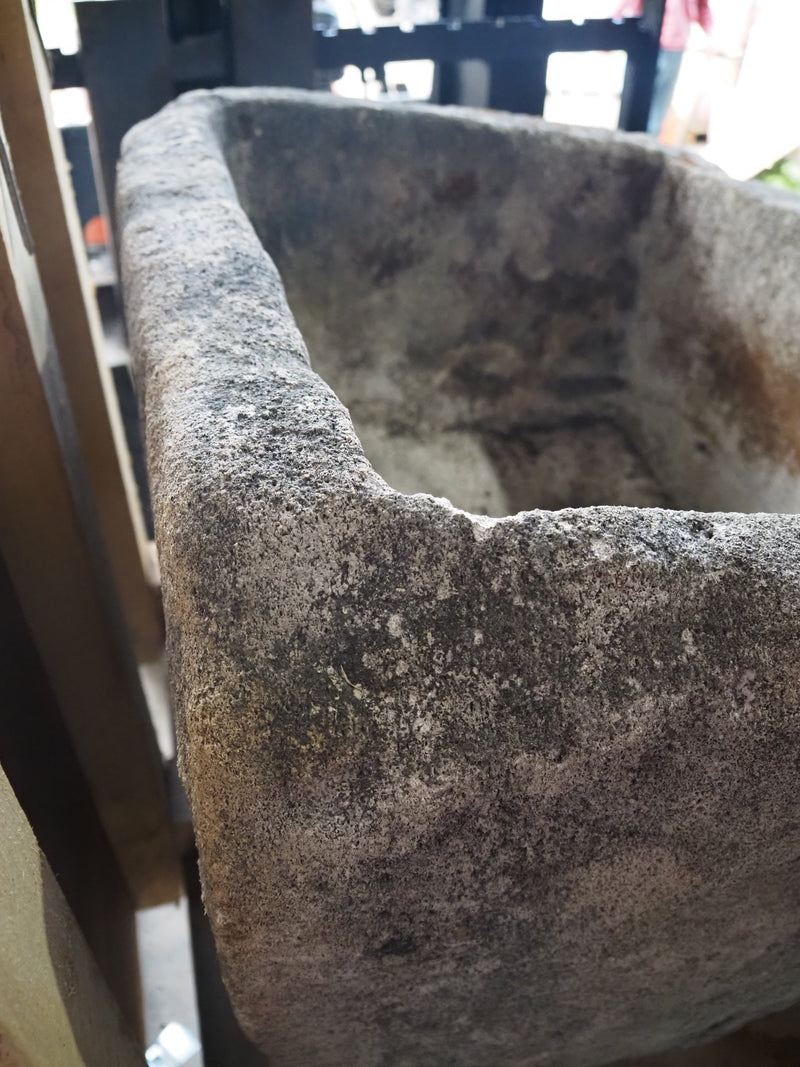 Vintage limestone trough #16