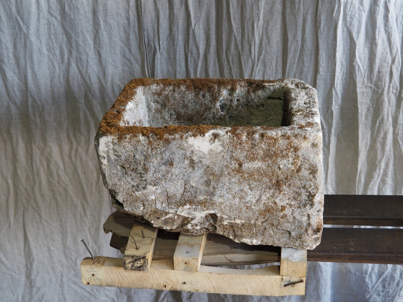 Vintage limestone trough #8