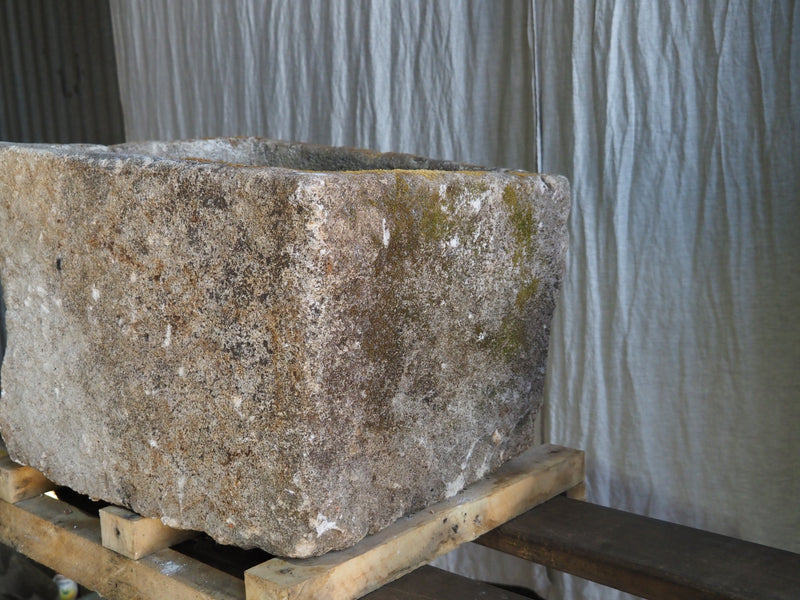 Vintage limestone trough #9