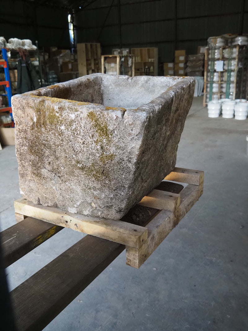 Vintage limestone trough #9