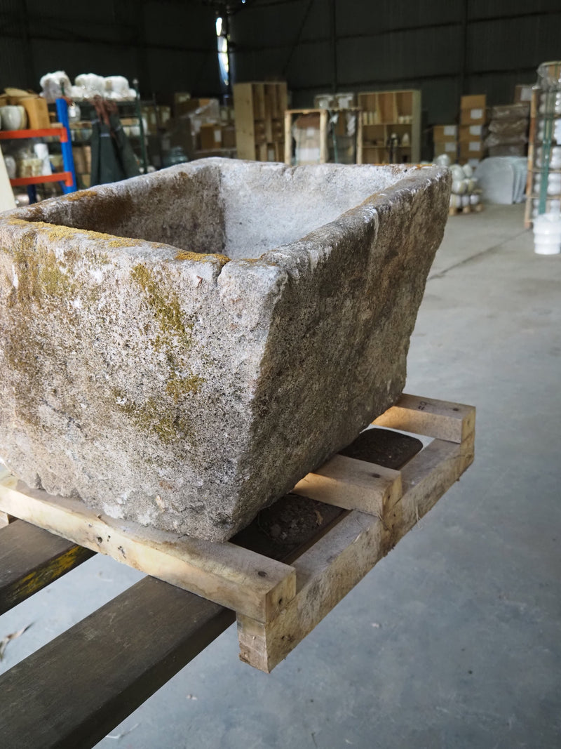 Vintage limestone trough #9