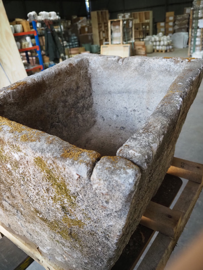 Vintage limestone trough #9