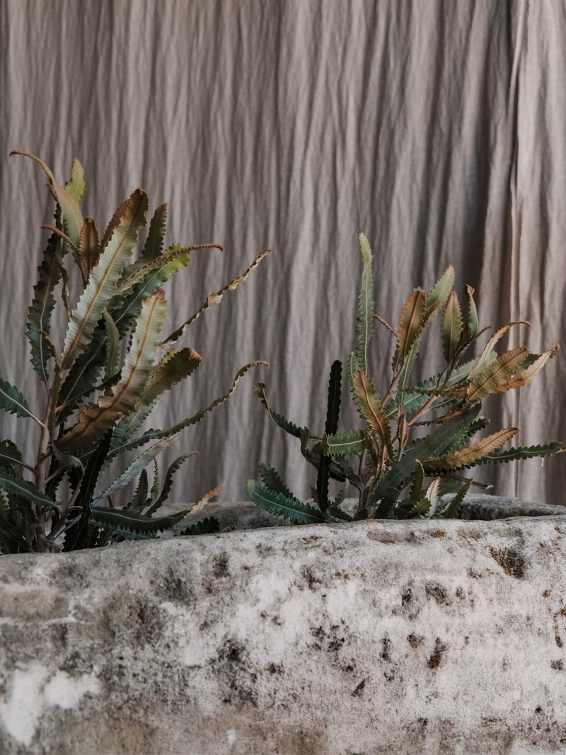 Vintage limestone trough #A62