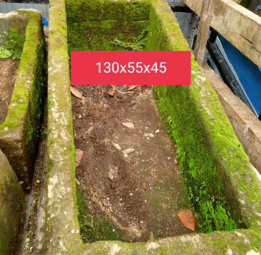 Vintage Limestone Trough F42 130x55x45
