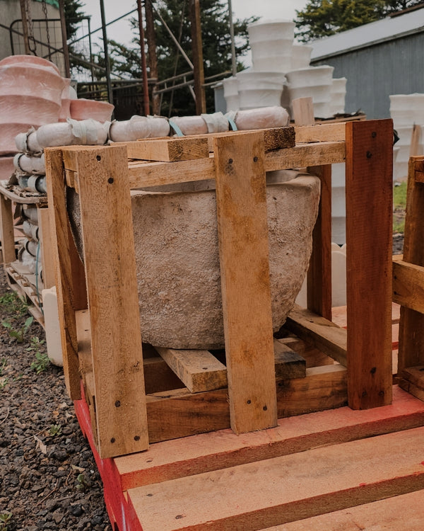 Vintage limestone trough #A26