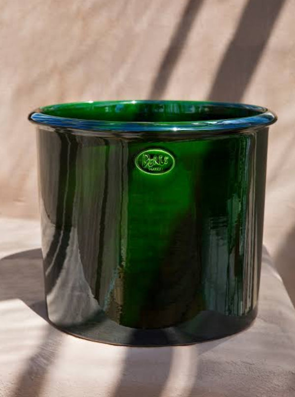 Modena glazed pot