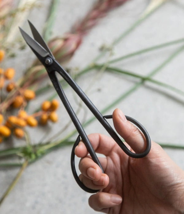 Toyama Hamono floral scissors