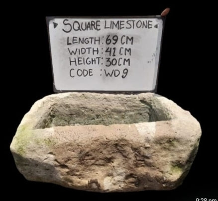 Vintage limestone trough C2