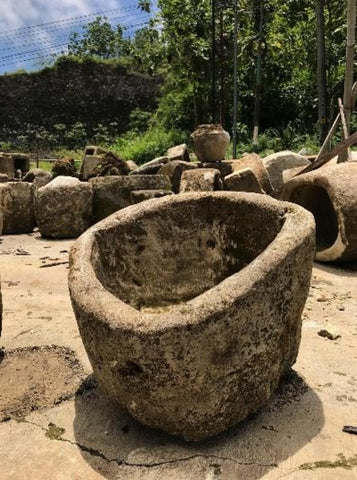 Vintage limestone trough C4