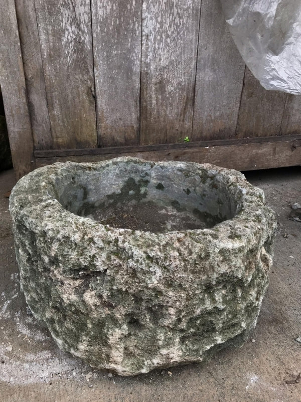 Vintage limestone trough C5