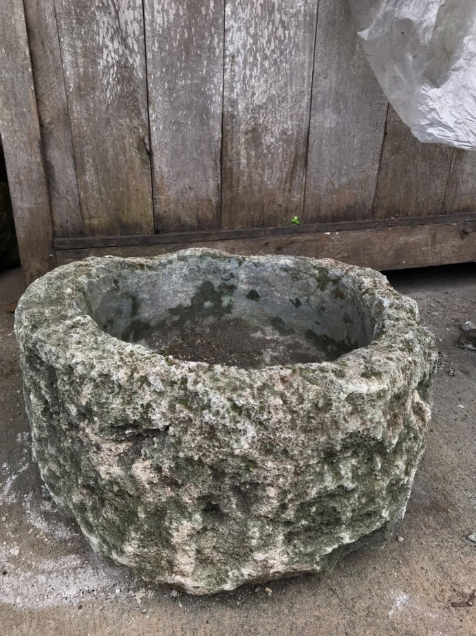 Vintage limestone trough C5